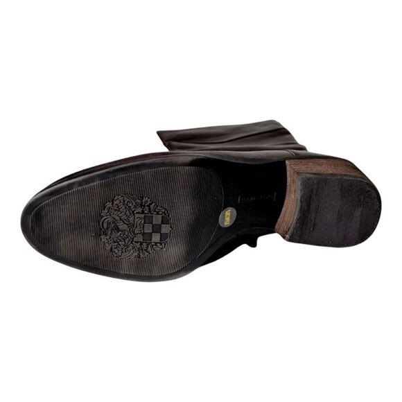 VINCE CAMUTO Bartina Tall Brown Leather Boot Size 8.5M - Picture 8 of 9